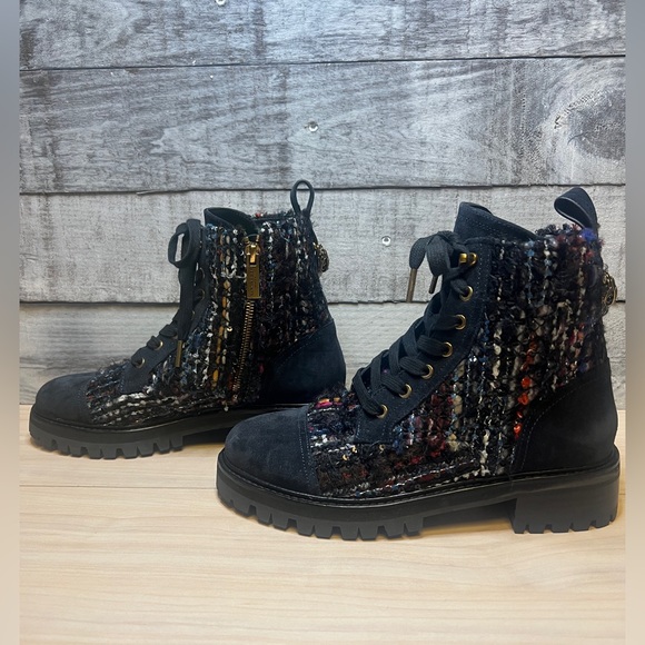 KURT GEIGER NWOB kensington combat boot - Picture 8 of 12